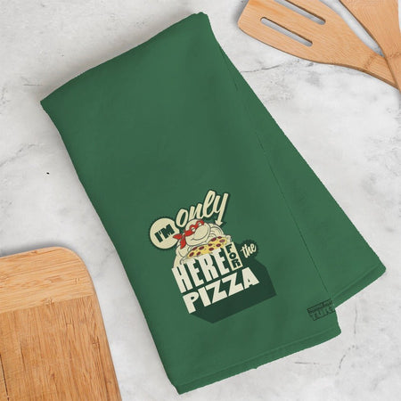 Teenage Mutant Ninja Turtles Here For The Pizza Dish Towel - Paramount Shop