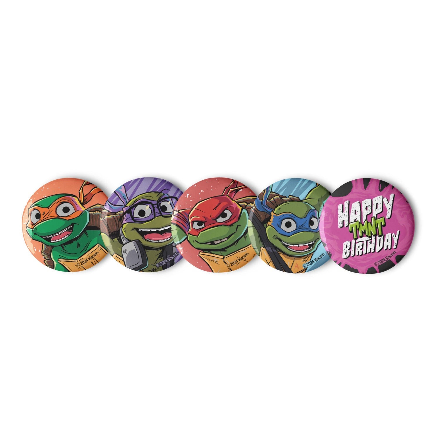 Teenage Mutant Ninja Turtles: Mutant Mayhem Turtles Pin Set - Paramount Shop