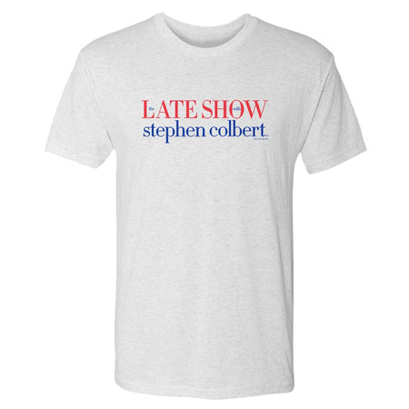 The Late Show with Stephen Colbert Men's Tri - Blend Short Sleeve T - Shirt - Paramount Shop