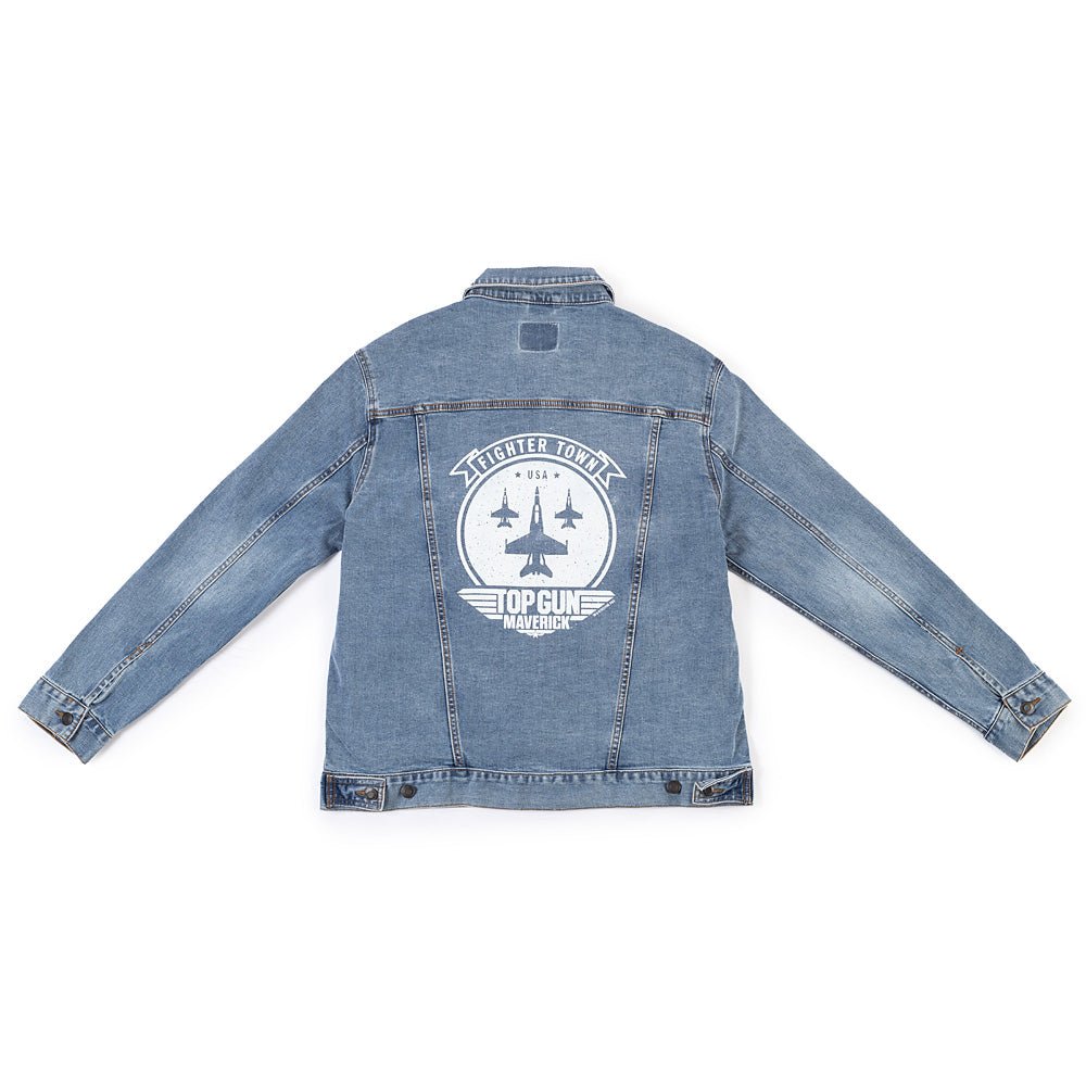 Top Gun: Maverick Printed Denim Jacket - Paramount Shop