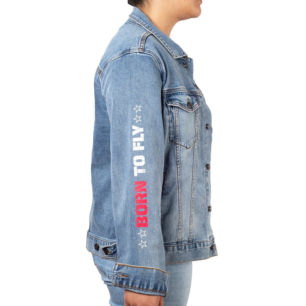 Top Gun: Maverick Printed Denim Jacket - Paramount Shop