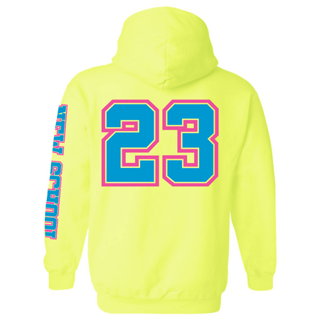 Wild 'N Out Neon Yellow New School Hooded Sweatshirt - Paramount Shop