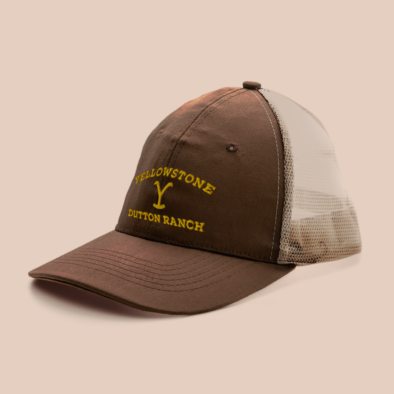 Yellowstone Rancho Dutton Logo Gorra Retro Trucker