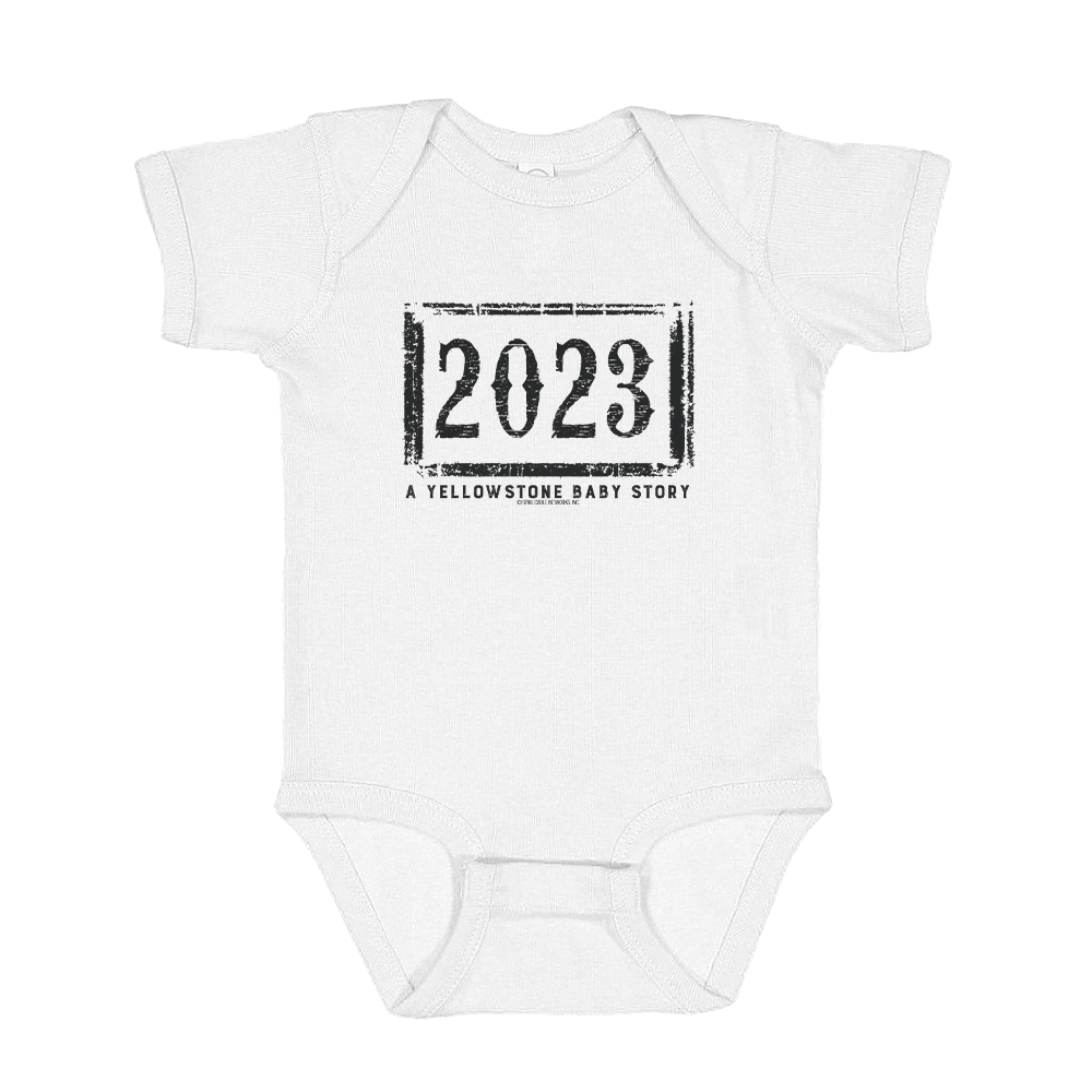 Yellowstone 1883 A Yellowstone Baby Story 2023 Baby Bodysuit - Paramount Shop