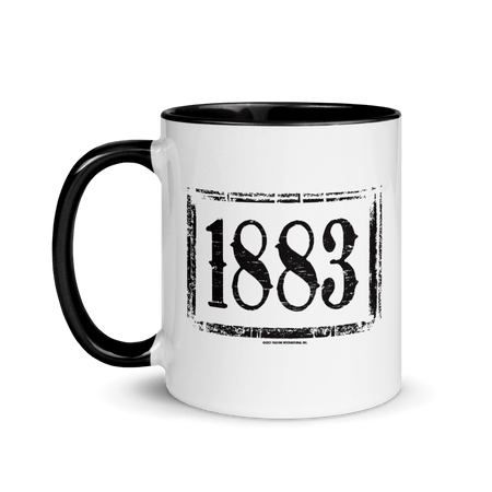 Yellowstone 1883 Logo Black Two - Tone Mug - Paramount Shop