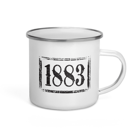 Yellowstone 1883 Logo Enamel Mug - Paramount Shop