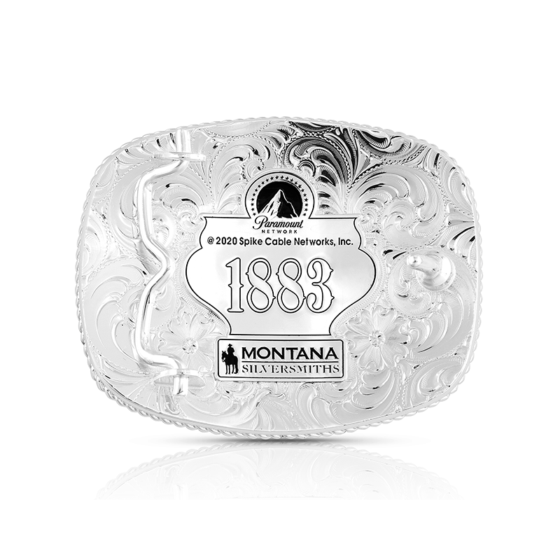 Yellowstone 1883 Silver Belt Buckle - Paramount Shop