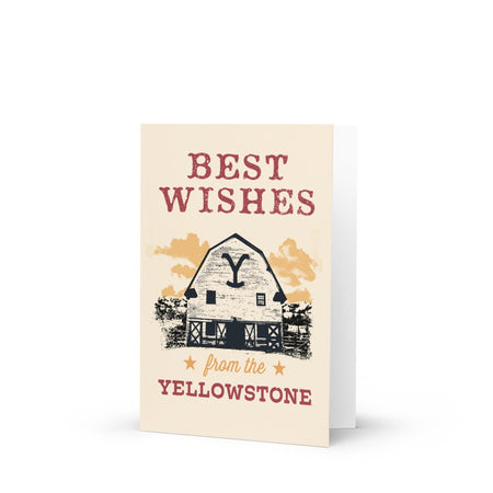 Yellowstone Best Wishes Greeting Card - Paramount Shop