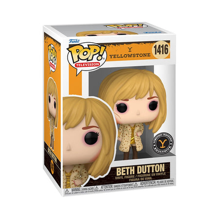 Yellowstone Beth Dutton Metallic Funko Pop! Vinyl Figure (Exclusive Wedding Outfit Edition) - Paramount Shop