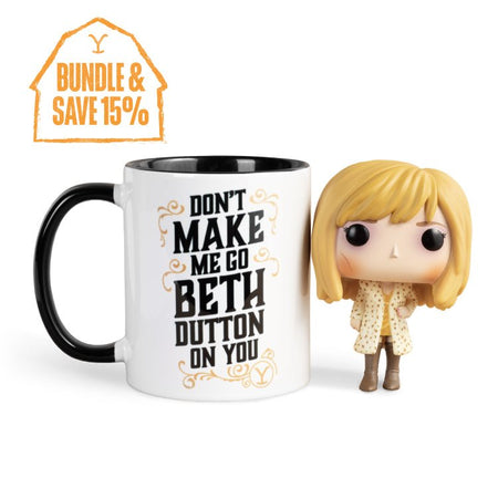 Yellowstone Beth Dutton Metallic Funko Pop! Vinyl Figure (Exclusive Wedding Outfit Edition) Bundle - Paramount Shop