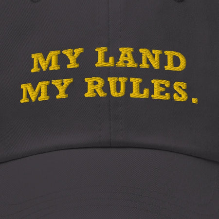 Yellowstone My Land My Rules Classic Dad Hat - Paramount Shop