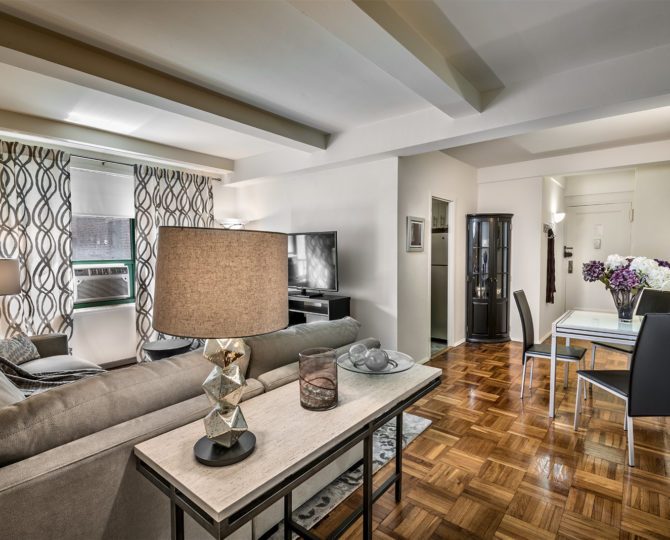 The two-bedroom Parkchester Prestige Apartment