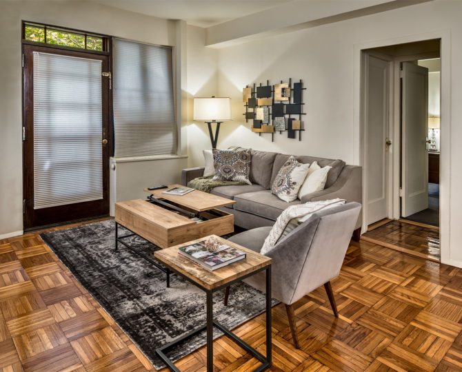 The one-bedroom Parkchester Prestige Apartment