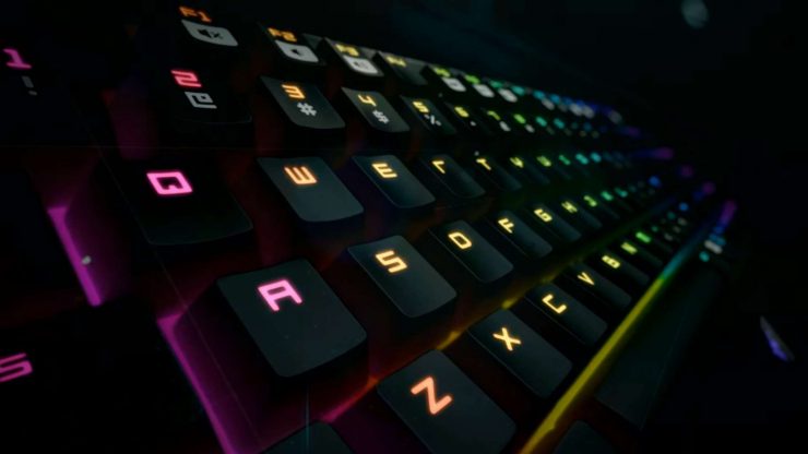 Gaming keyboard