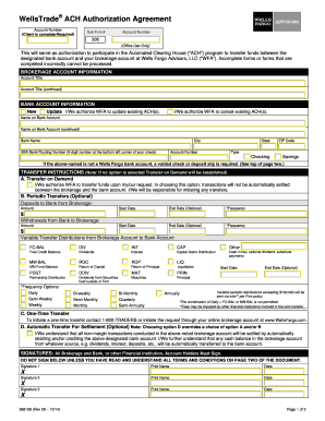 Ach Agreement Template