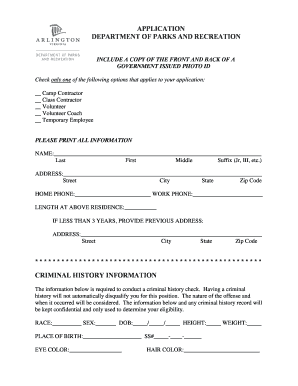 127 Printable Background Check Form Templates - Fillable Samples in PDF,  Word to Download | pdfFiller