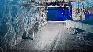 geospacial mining tunnel remote mapping