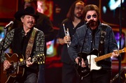 Brooks & Dunn have announced the 2025 "Neon Moon Tour" that starts in March in Texas. Here, Kix Brooks and Ronnie Dunn of Brooks & Dunn perform during the 2024 CMT Music Awards  at Moody Center on April 7, 2024, in Austin, Texas.