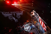 Colt Ford performs at the Throwdown By the Bay at the Amalie Arena on Friday, Dec. 12, 2014, in Tampa, Florida. (Photo by John Davisson/Invision/AP)