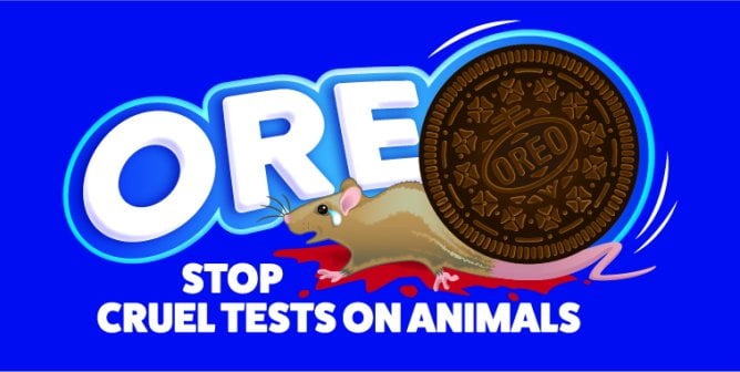 Spoofed Oreo logo