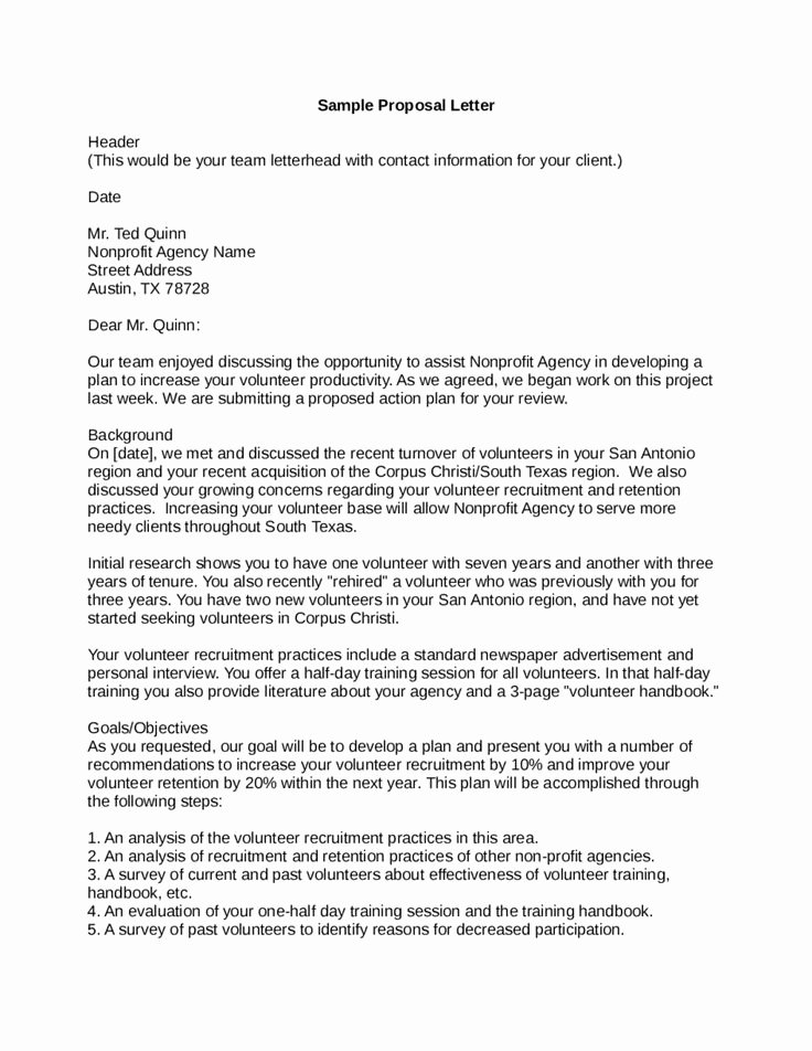 Sample Business Proposal Letter for Partnership Luxury Best 25 Sample Of Proposal Letter Ideas On Pinterest