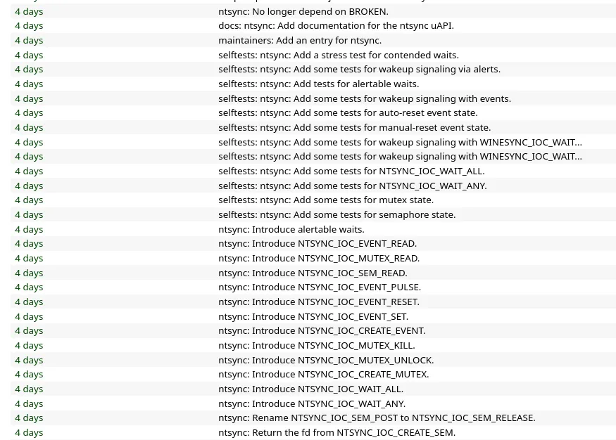 NTSYNC patches queued in char-misc-next