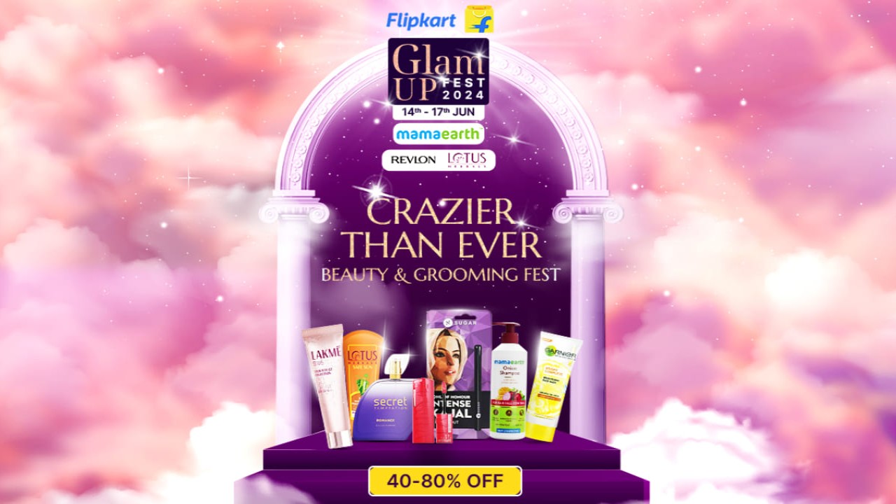 #FlipkartGlamUp #GlamUpFest2024  #OnlyOnFlipkart #BiggestBeautySale #makeup #beauty