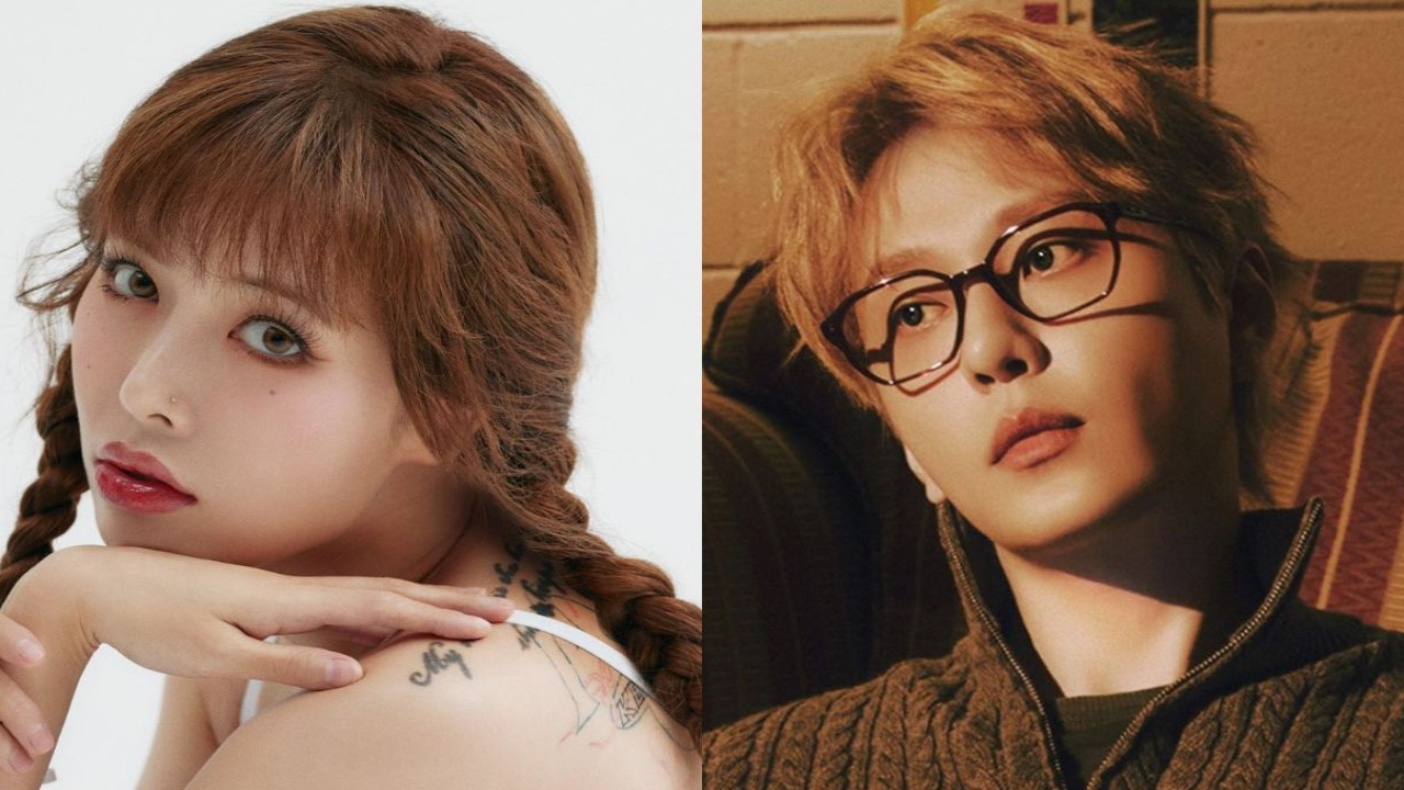 HyunA, Yong Jun Hyung; Image: AT AREA, BLACK MADE Entertainment 