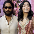 WATCH: Naga Chaitanya and Rashmika Mandanna turn heads in their traditional looks for Navratri 2024 puja in Kochi