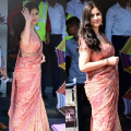 Katrina Kaif wears Tarun Tahiliani Kashida Paisley saree to Mumbai airport and it screams 'Tumhe koi haq nahi banta ki tum itni khoobsurat lago'