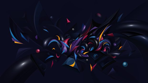 Abstract Computer HD Wallpaper.