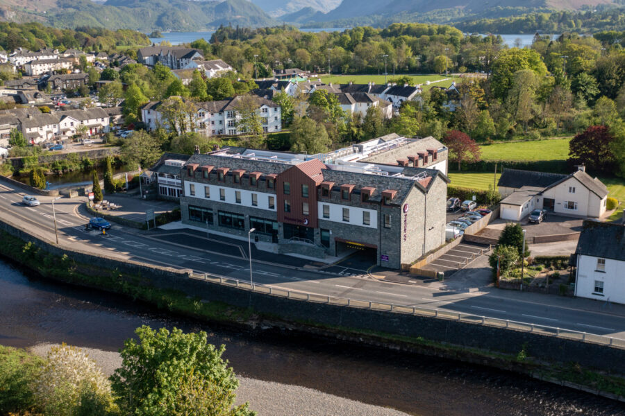 Premier Inn Keswick May drone