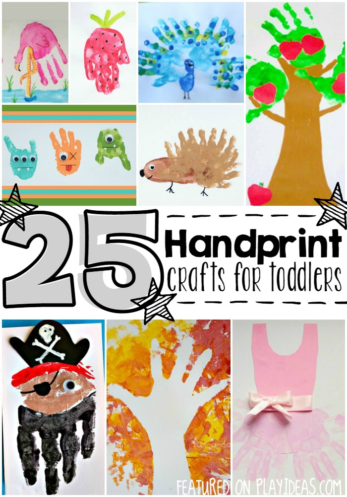 25 Precious Handprint Crafts for Toddlers