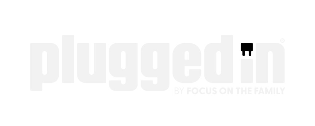 Logo for Plugged In by Focus on the Family