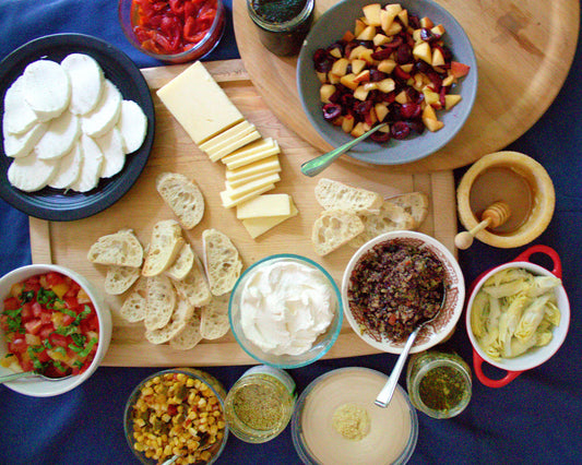 Tables Full of Food: Why a Grazing Table or Feast Table Is a Tea Party Planner's Best Friend