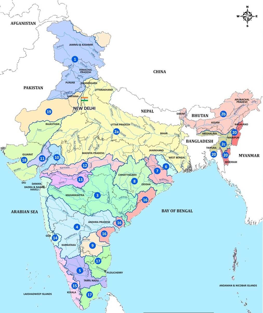 Drainage System Part 3 Civilsdaily India Map India World Map | Images ...