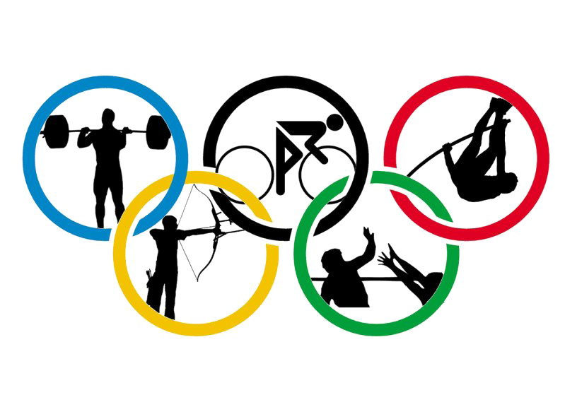 Olympic Games logo, sports competition, athletic events, international sportsmanship, Sports PNG