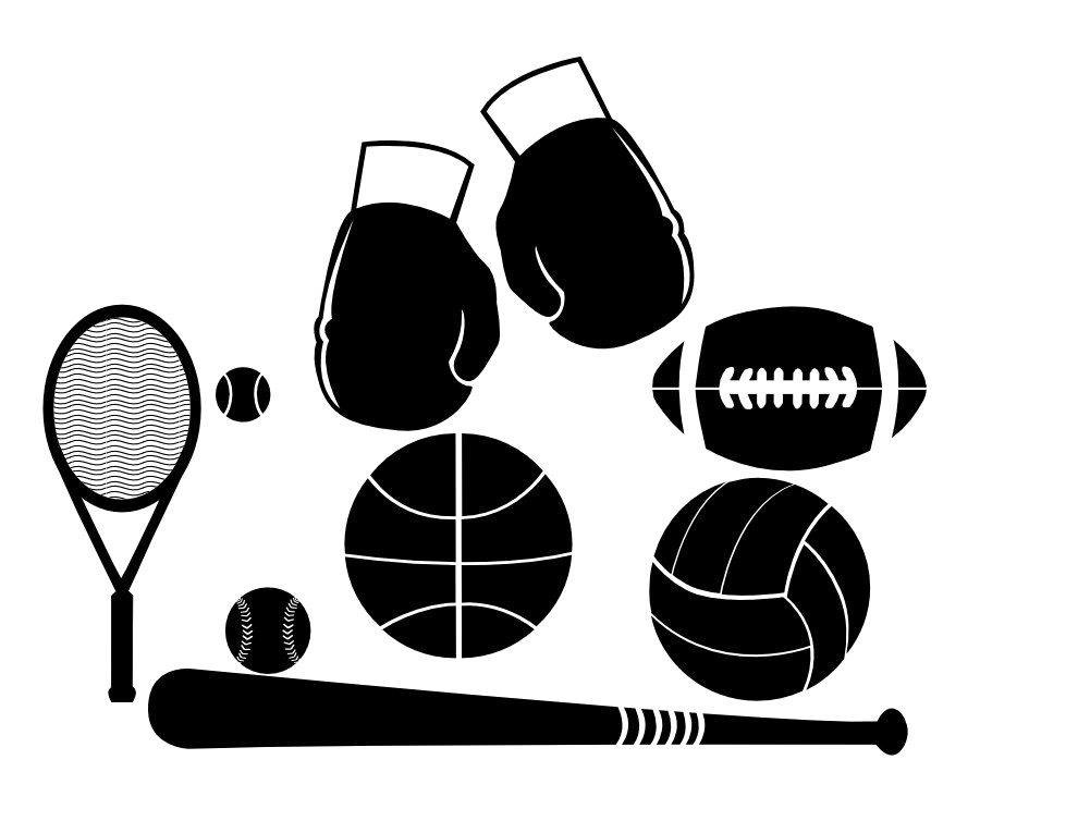 Sports equipment, soccer, basketball, football PNG