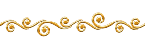 Decorative Line Gold PNG Picture