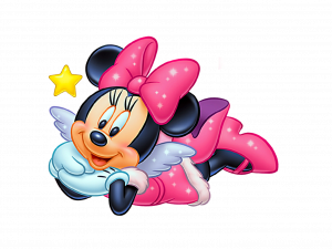 Minnie Mouse, animated character, Disney icon, pink costume, cheerful design, Minnie Mouse PNG