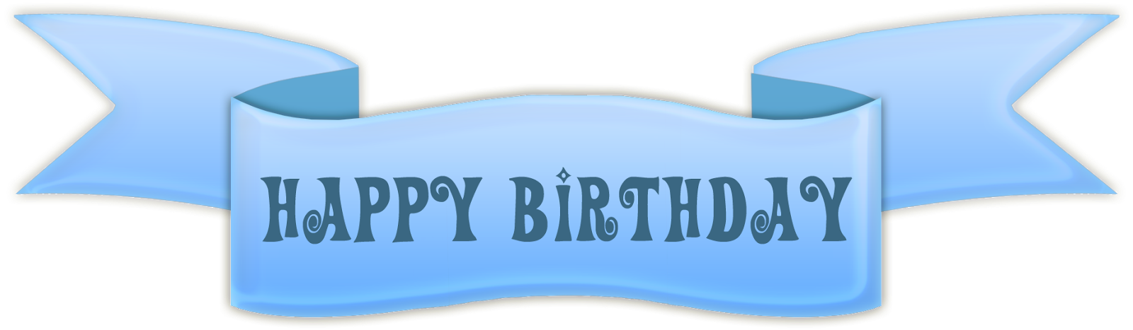 Happy Birthday Banner PNG Picture