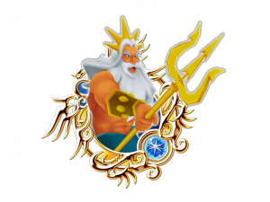 King Triton Trident PNG Image