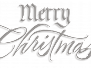 Merry Christmas Word Art