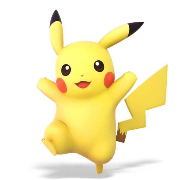 Pikachu character illustration, electric mouse Pokemon, animated yellow creature, popular video game character, Pikachu PNG