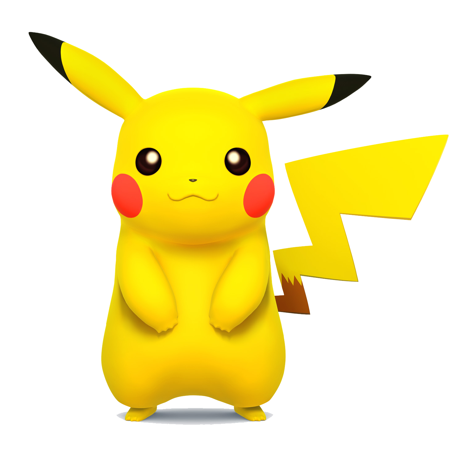 Pikachu character, electric type Pokémon, cute yellow creature, popular anime figure, Pikachu PNG