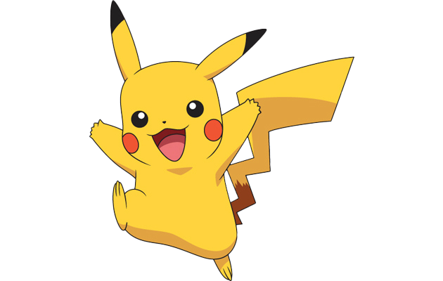 Pikachu character illustration, electric-type Pokémon, animated creature, popular franchise mascot, cheerful yellow figure, Pikachu PNG