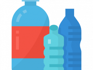 Plastic Bottle PNG Image