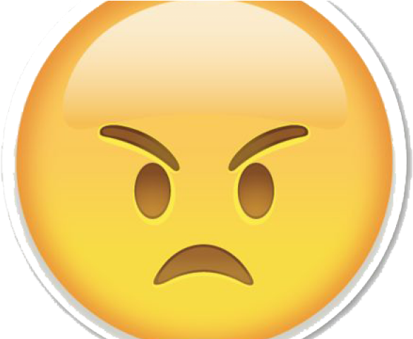 Angry Emoji PNG Transparent Image