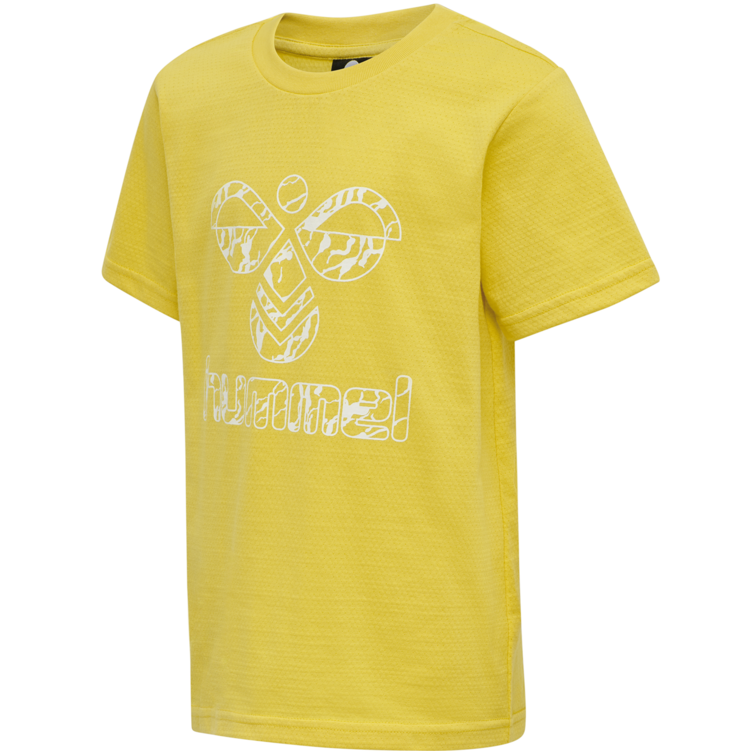 Printed Yellow T-Shirt PNG Image Background