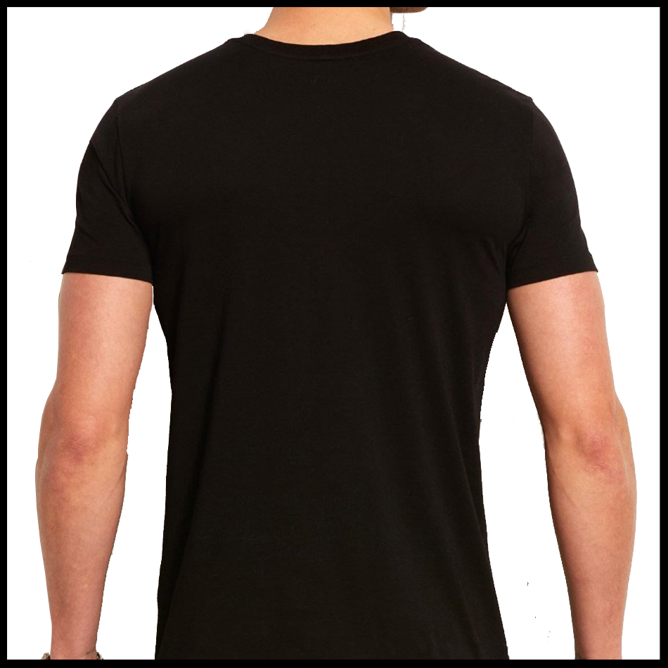 Black T-Shirt PNG Photo